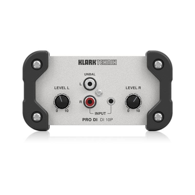 KLARK TEKNIK DI 10P Passive DI Box with Stereo Input / Summed Mono
